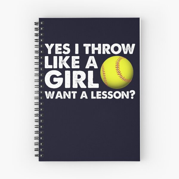 Item preview, Yes I Throw Like A Girl Want A Lesson Sofball designed and sold by mmos.
