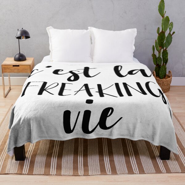 Item preview, C'est La Freaking Vie - Funny French Quote designed and sold by OpalEllery.