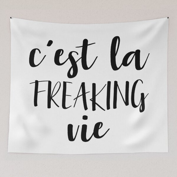 Item preview, C'est La Freaking Vie - Funny French Quote designed and sold by OpalEllery.