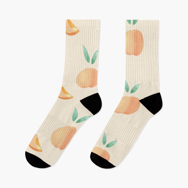 Item preview, Peachy peach slice designed and sold by CoffeePandaArt.