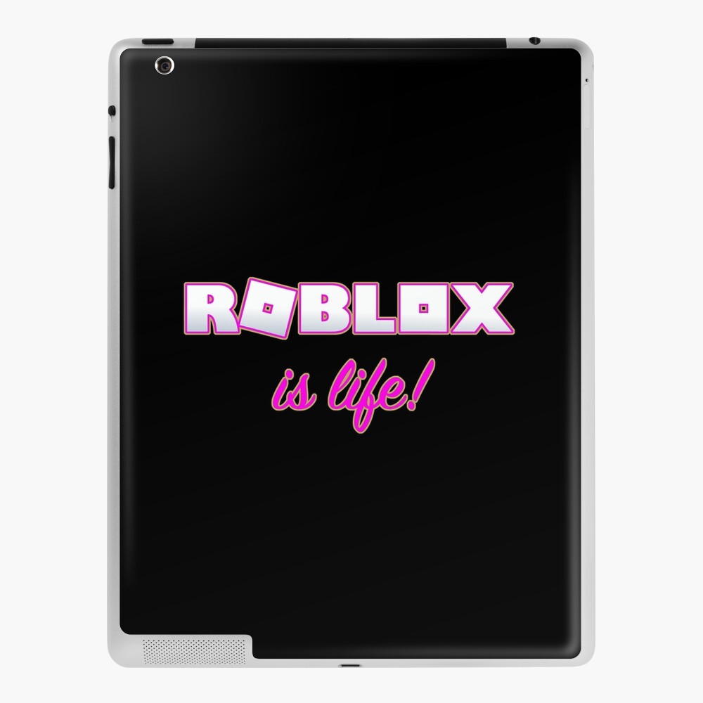 Roblox Is Life Gaming Ipad Case Skin By T Shirt Designs Redbubble - add robux on ipad