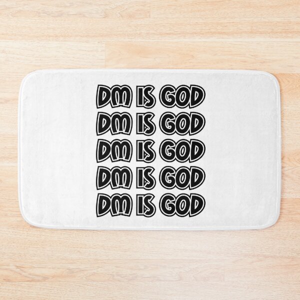 Item preview, DM is God - Repeat Black Outline designed and sold by WPahat.