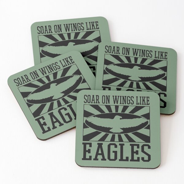 Item preview, SOAR ON WINGS LIKE EAGLES BIBLE INSPIRATION-Isaiah-40:31 designed and sold by shepherdstore.