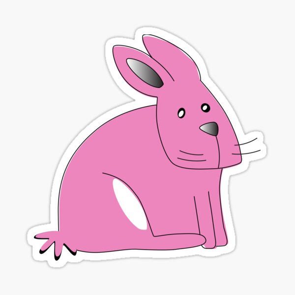 "rabbits " Sticker for Sale by kenstock | Redbubble