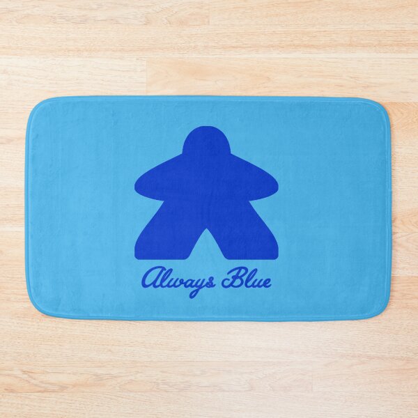 Item preview, Always Blue Meeple Game Piece designed and sold by WibbleDesign.