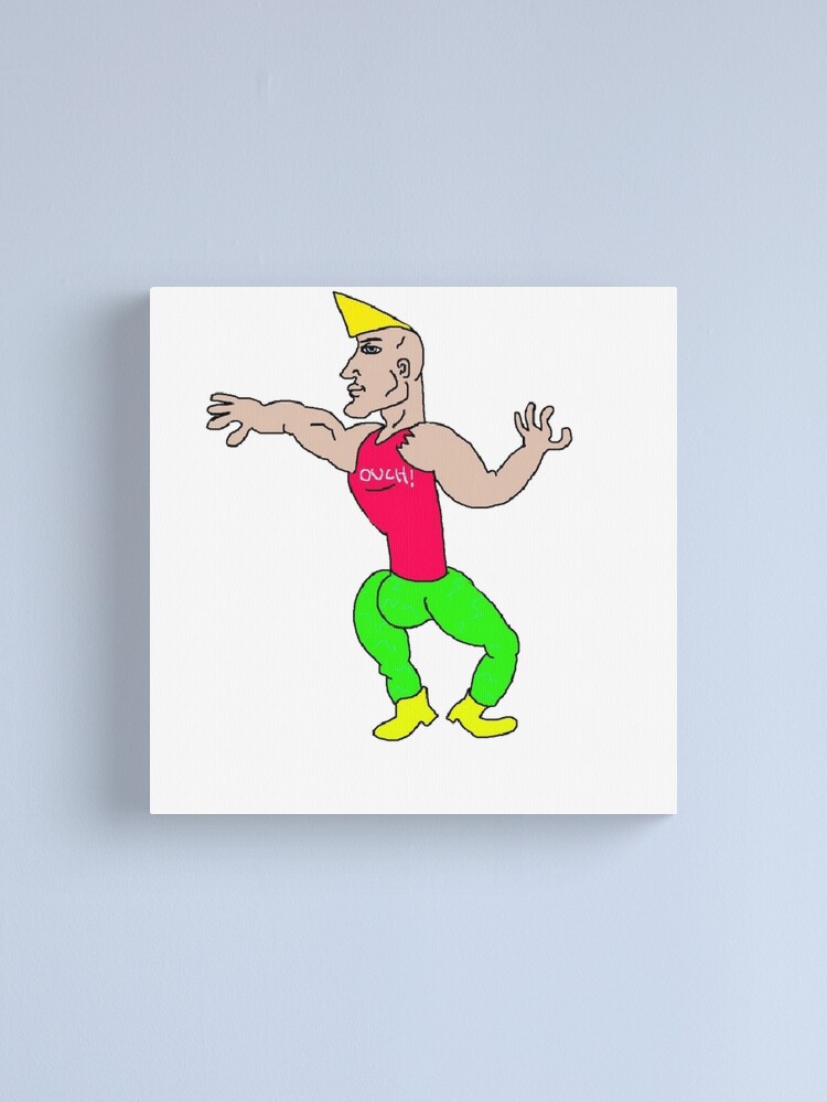 Trad Girl (Yes Chad Meme) | Canvas Print