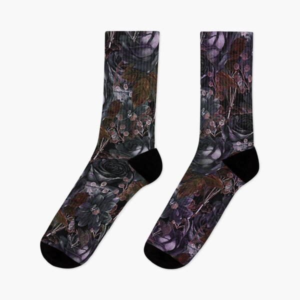 Item preview, Goth black roses collage designed and sold by NatureArtUK.