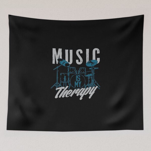 Item preview, Music is my Therapy designed and sold by MisterGooseShop.