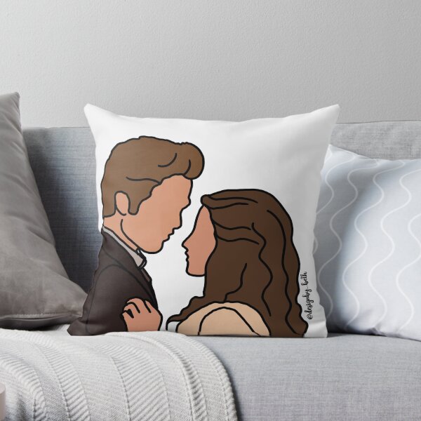 Edward and Bella Throw Pillow