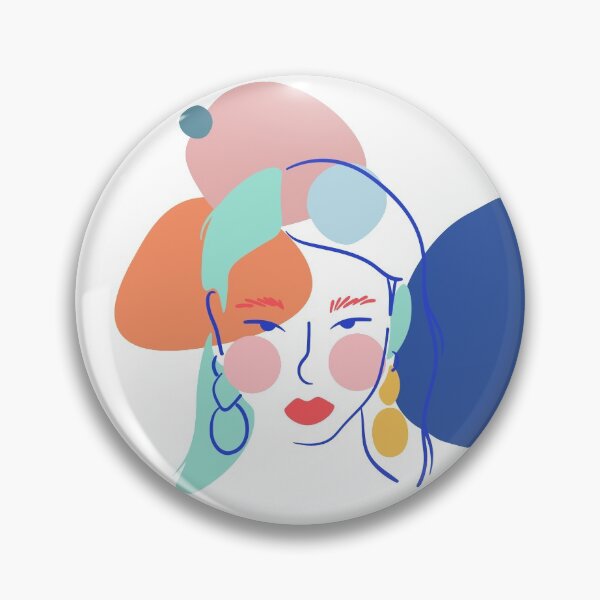 Item preview, abstract korean girl designed and sold by FourNuns.