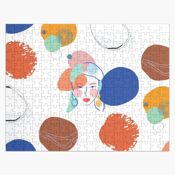 Item preview, abstract korean girl designed and sold by FourNuns.