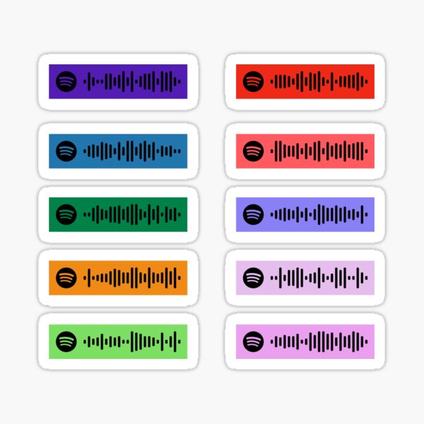 melophobia by cage the elephant spotify scaning codes Sticker