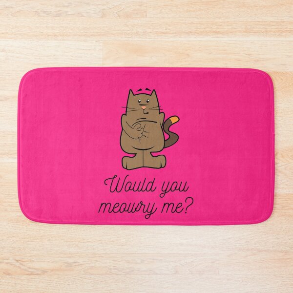 Item preview, Would You Meowry Me? designed and sold by RedG95.