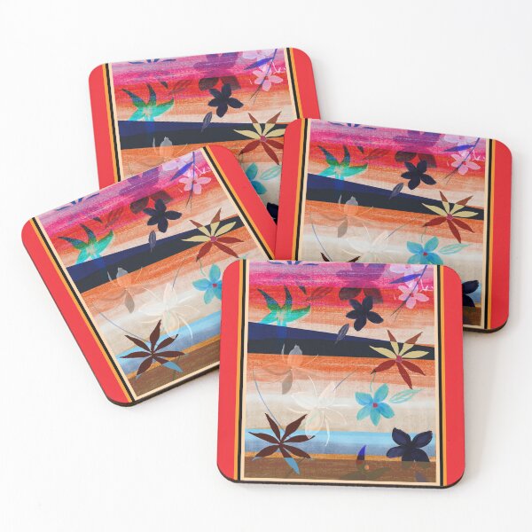 Item preview, 65 MCMLXV Watercolor Floral Stripe designed and sold by 65 MCMLXV.