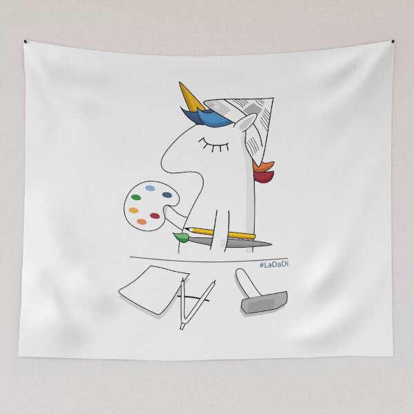 Item preview, creative unicorn designed and sold by LaDaDi.