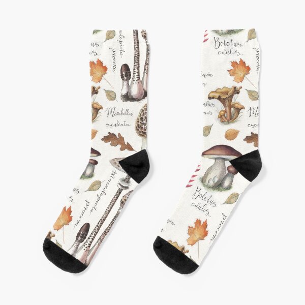 Botanische Pilze Socken