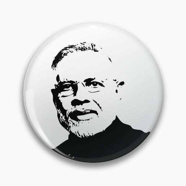 Item preview, Narendra Modi Vector Graphic designed and sold by IndianTshirts.