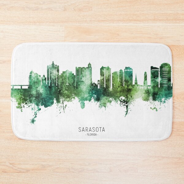 Item preview, Sarasota Florida Skyline designed and sold by ArtPrints.