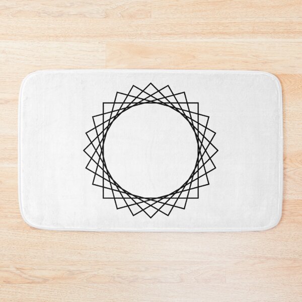 Item preview, Flawless Minimalist 24-Point Star (Large, Black) designed and sold by Split-Second.