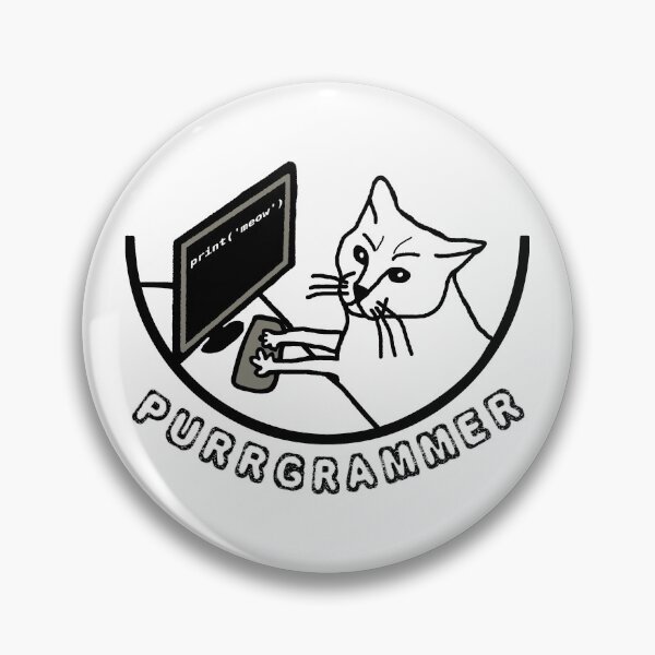 Item preview, Programmer cat designed and sold by the-nic-001.