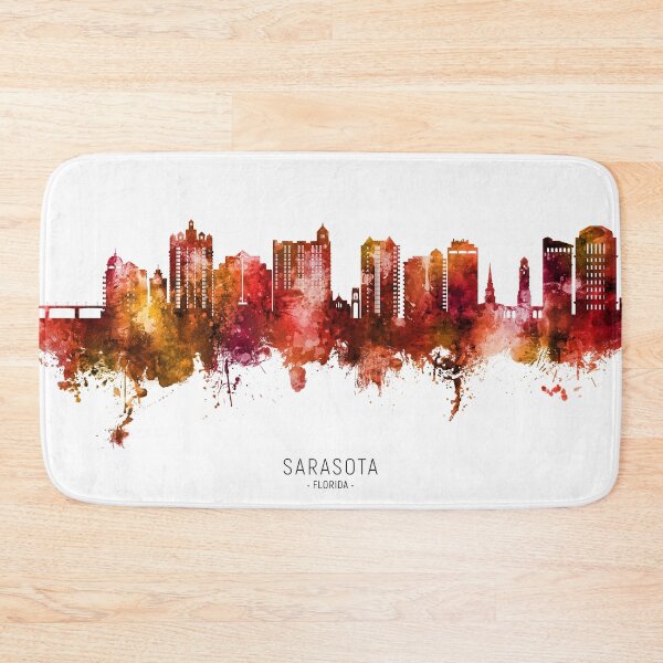Item preview, Sarasota Florida Skyline designed and sold by ArtPrints.