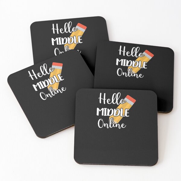Item preview, Online Hello Grade Virtual Back to School 2020 - Hello Middle School Online designed and sold by Run to Creations.