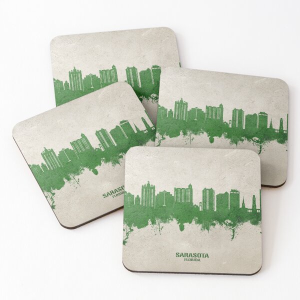 Item preview, Sarasota Florida Skyline designed and sold by ArtPrints.