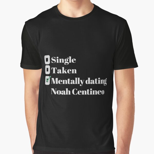 Vista previa del artículo con la obra «Mentalmente saliendo con Noah Centineo», diseñado y vendido por Arrows Designs.
