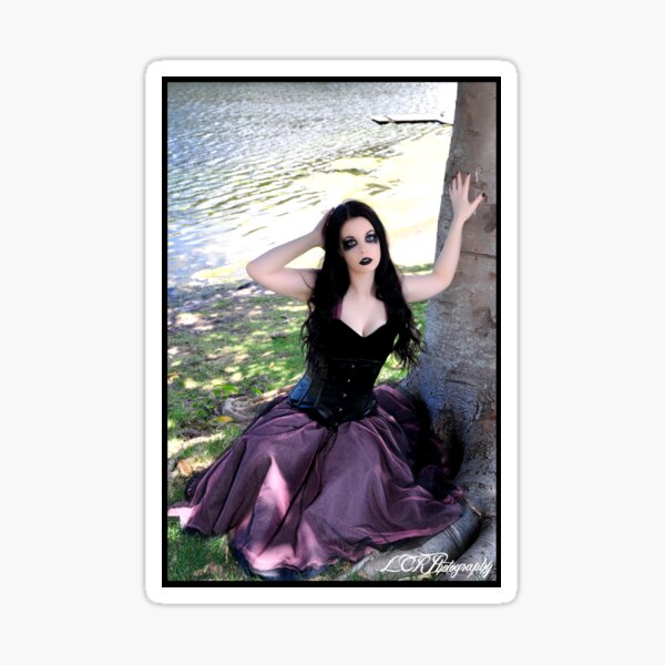 Just a Little Goth Alice Sticker