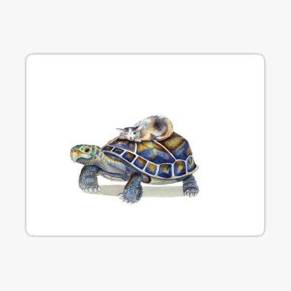 Schildkröte – aus "Der weiße Elf" Sticker