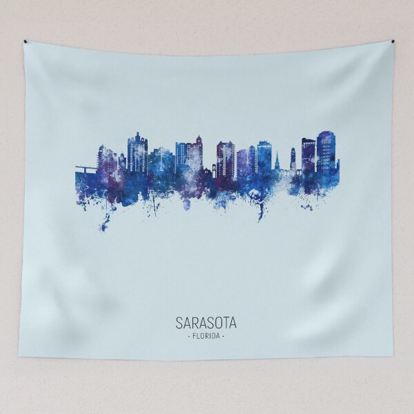 Item preview, Sarasota Florida Skyline designed and sold by ArtPrints.