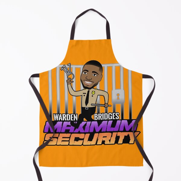 Item preview, Warden Bridges MAXIMUM SECURITY designed and sold by CraigAHamil.