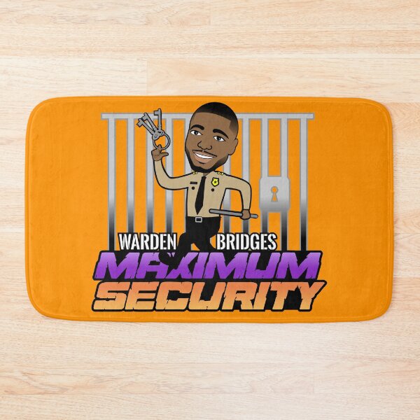 Item preview, Warden Bridges MAXIMUM SECURITY designed and sold by CraigAHamil.