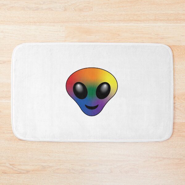 Item preview, Rainbow Alien Head designed and sold by KeeksDesigns.