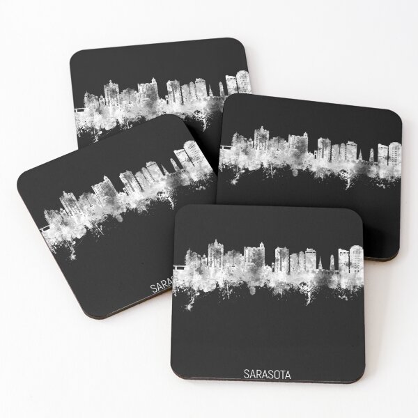 Item preview, Sarasota Florida Skyline designed and sold by ArtPrints.