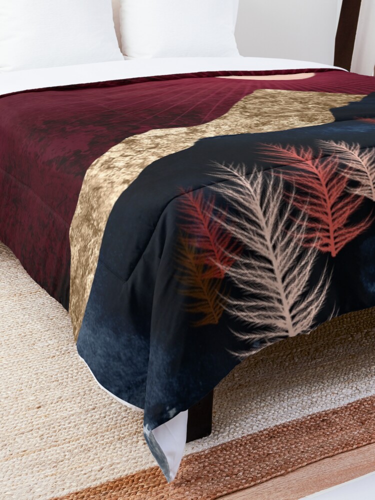 Alternate view of Autumn Night Comforter