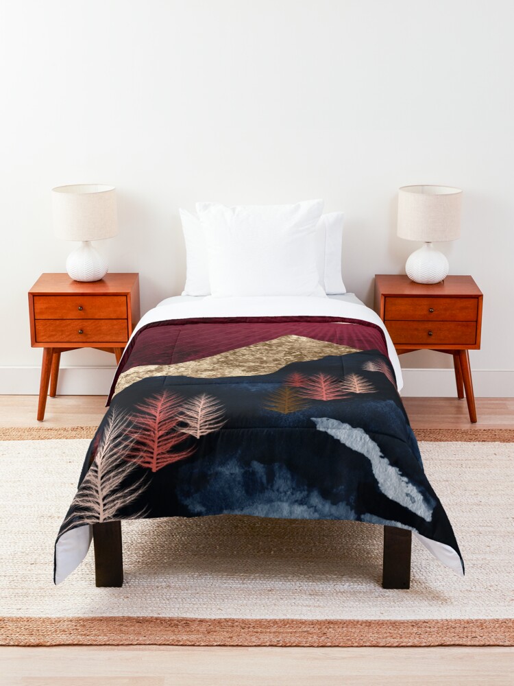 Alternate view of Autumn Night Comforter