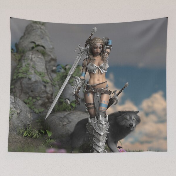 Item preview, Wolf Warrior  designed and sold by Gypsykiss.