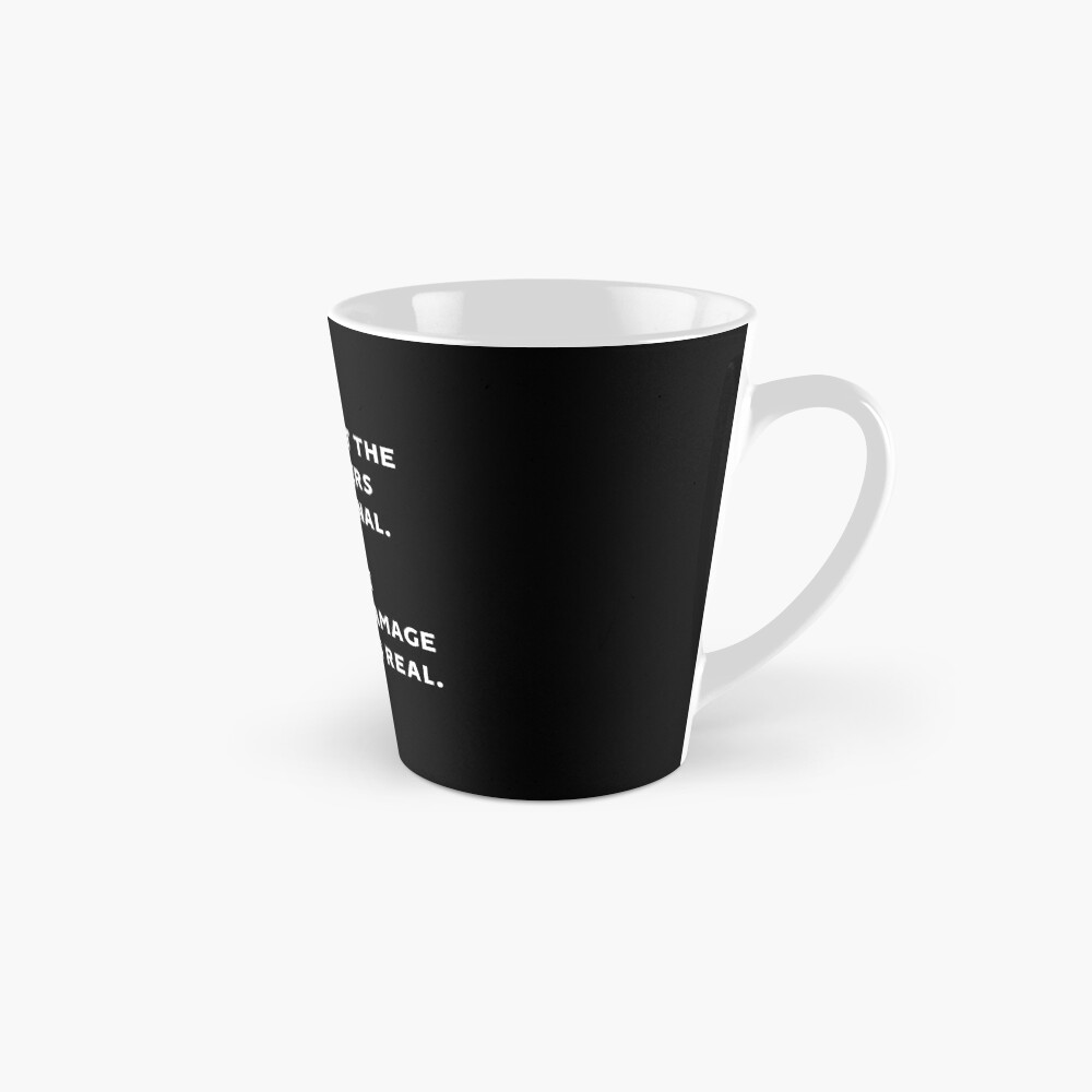 I Know That The Characters Are Fictional But The Emotional Damage They Cause Is Real Coffee Mug