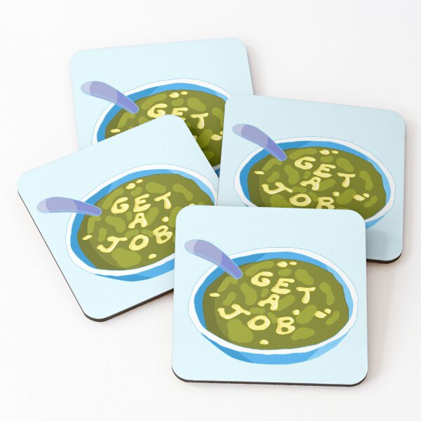 Item preview, Spongebob "Get a Job" Soup designed and sold by yellowwpaint.