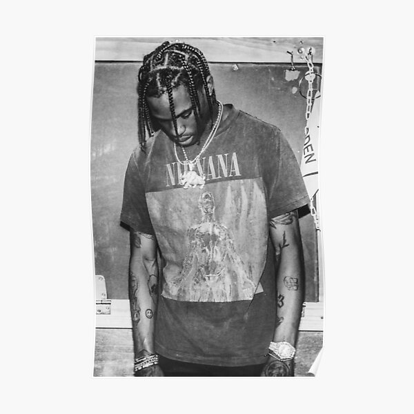 BW Travis x Nrvna Shirt Poster