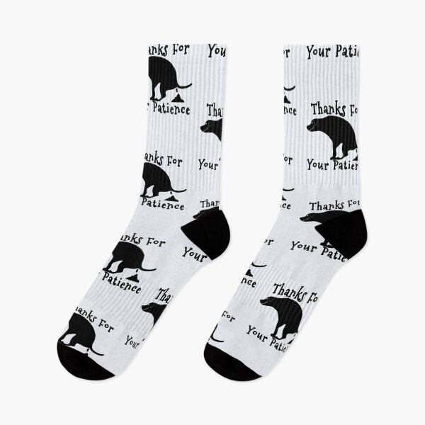 Item preview, Thanks For Your Patience Pooping Dog designed and sold by Willyboy16.