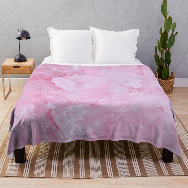 Item preview, Patrón de cristal de cuarzo rosa rosa pastel estéticamente agradable designed and sold by samararibas.