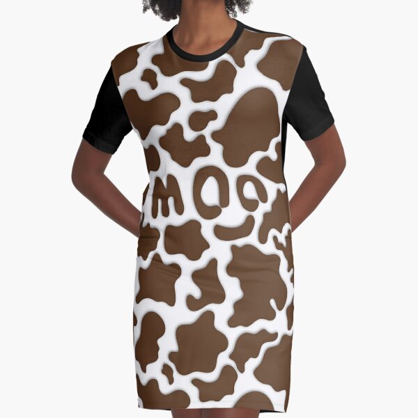 Cow Pattern Dresses Redbubble - stylish cow print shades roblox