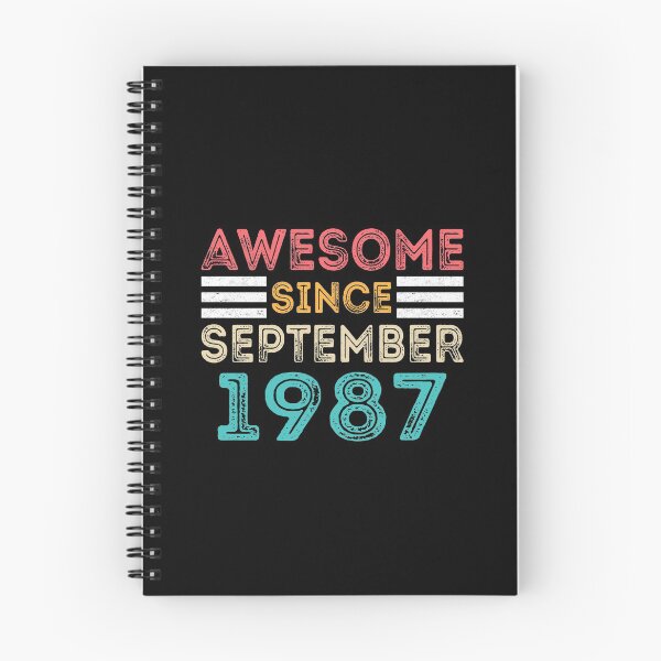 Item preview, Retro Vintage 33rd Birthday - Awesome Since September 1987 designed and sold by meedTee.