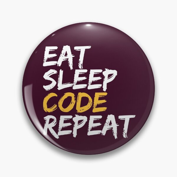 Item preview, Eat Sleep Code Repeat Funny Programming Coding Gift  designed and sold by Sarah38.