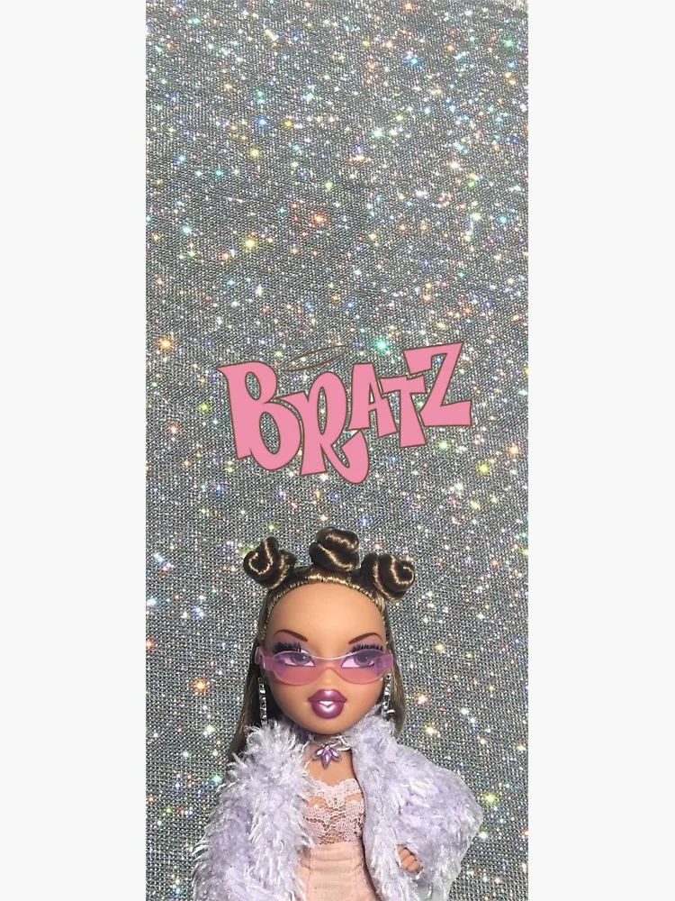 Bratz doll red hair Sticker for Sale by Esther Glazer