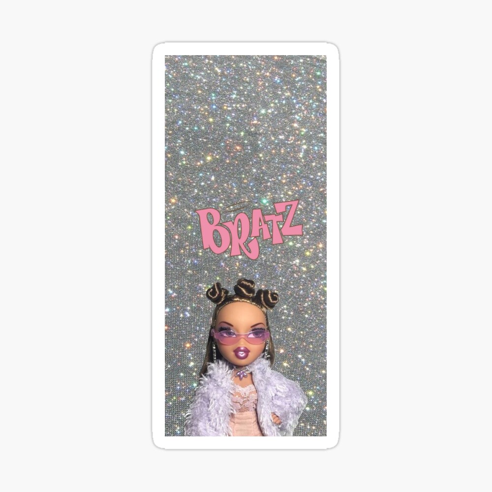 Bratz doll red hair Sticker for Sale by Esther Glazer