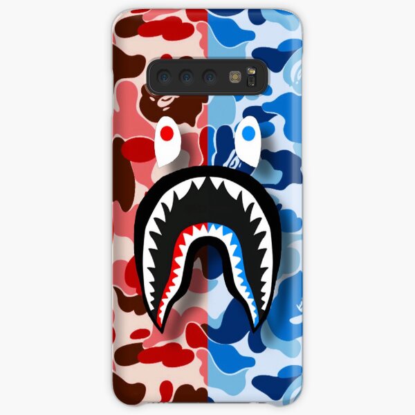 Red & Blue Bape Shark Samsung Galaxy Snap Case