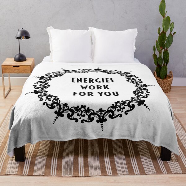 Item preview, "Energies Work For You" Mandala Print Design GC-092-05 designed and sold by GraphicCharms.